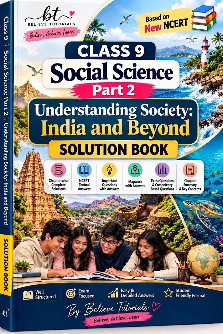 Class 9 Social Science Part 2 Solution Book cover